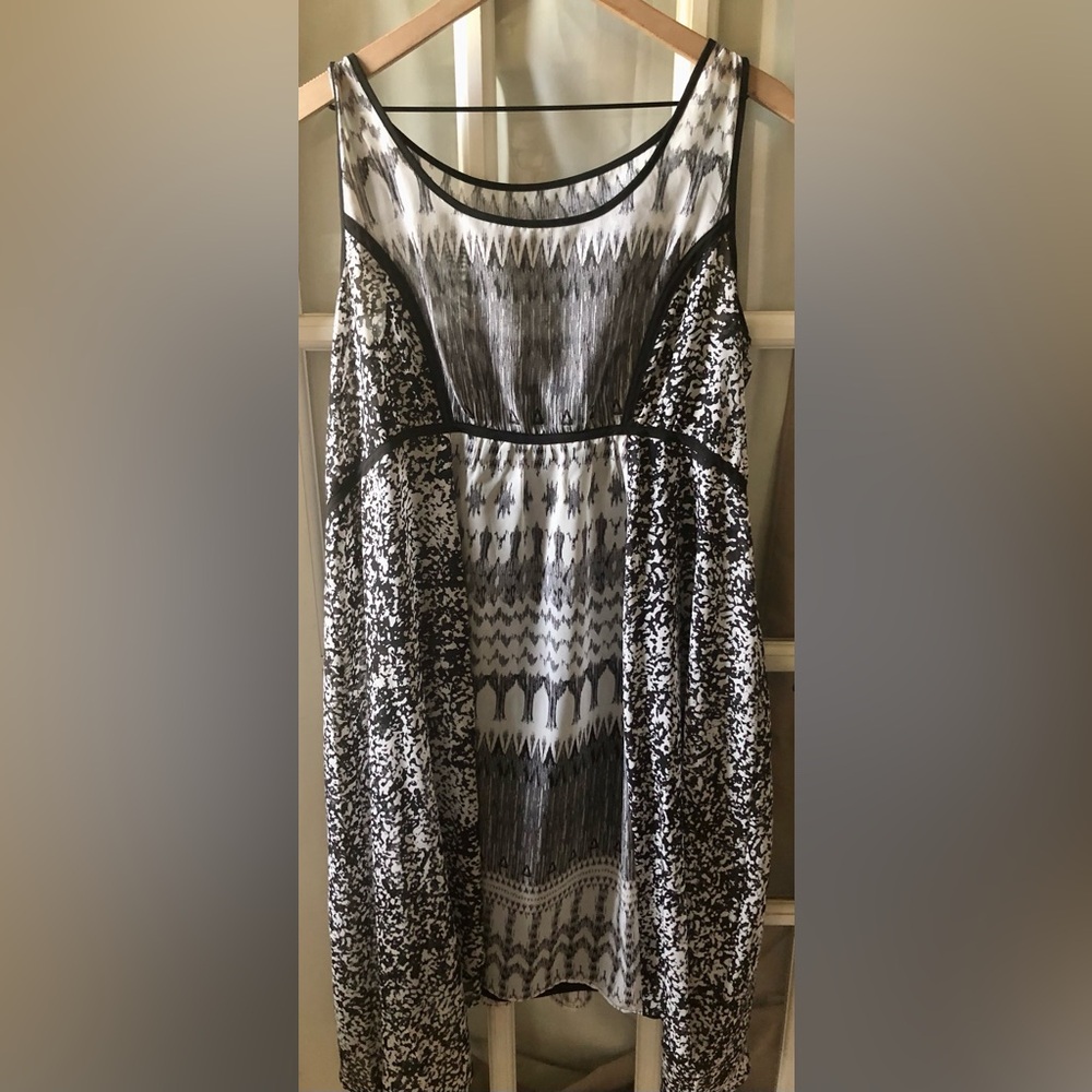 Cato womens sleeveless sheath lined midi dress in size XL